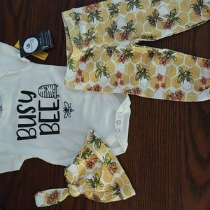 New 3 Piece Baby Girl Clothes. I Have 6 to 9 months size and 9 to 12months size